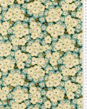Romy cotton poplin Green - Tissushop